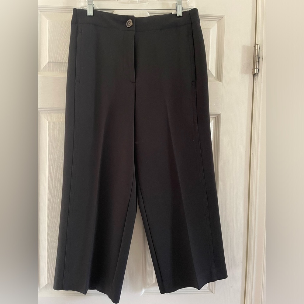 Ann Taylor Kate Wide Leg Crop Pant